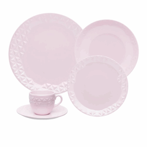 Aparelho de Jantar Mia Quartzo 20 Peças