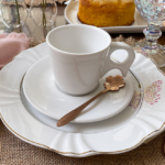 Conjunto de Xícaras de Chá Gourmet Gênova